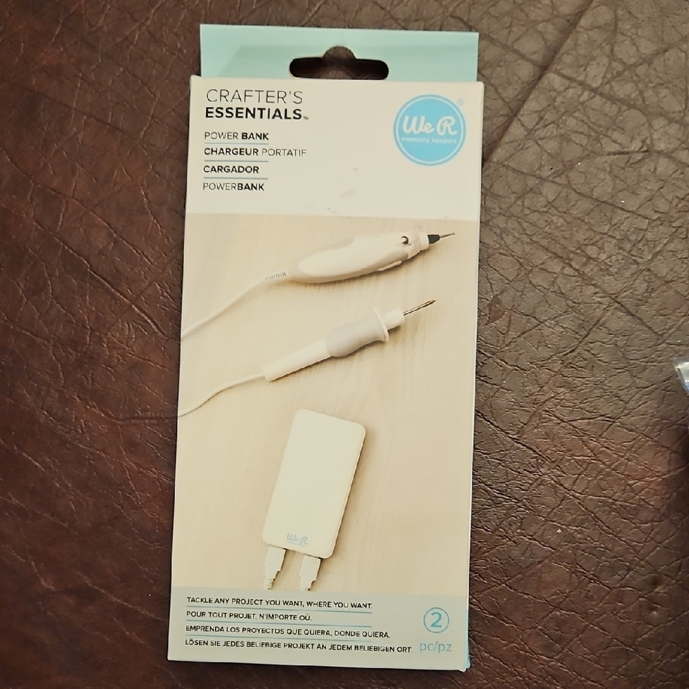 Crafters Essentials Power Bank White